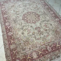 قالیچه ۳ متری تبریز ۵۰ رج ابریشم|فرش|تهران, شهرک غرب|دیوار