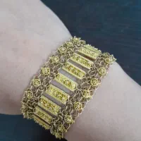 فروش دستبند حصیری ۳۷ گرم فاکتور دار به نرخ تابلو