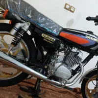 رهرو ۲۰۰ خشک|موتورسیکلت|باغستان, |دیوار