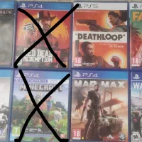 8 عدد دیسک بازی PS4 و PS5