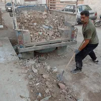 نخاله برداری،حمل مصالح ساختمانی جابجایی اسباب منزل