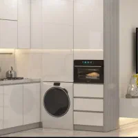 ساخت انواع کابینت هایگلاس  ام دی اف کمد دیواری|جاکفشی، کمد، دراور|شاهین‌شهر, گرگاب|دیوار