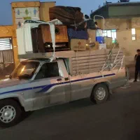 حمل بار با وانت بار مزدا و کارگر باربری اسباب منزل