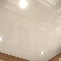 سقف کاذب سرویس بهداشتی، قرنیز ،نقاشی .