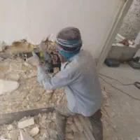 کار با پیکور تخریب در محدوده هفت باغ ،مهستان غیره