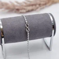 دستبند نقره کادو تولد ناب مدل بال فرشته زنجیری۶۱۰۳|بدلیجات|تبریز, |دیوار