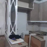 کابینت کمد دیواریکابینت کامل باسینک و گاز رومیزی