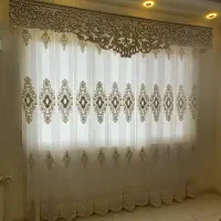 کتیبه منبت کاری نو|پرده، رانر، رومیزی|رشت, بلوار گیلان|دیوار