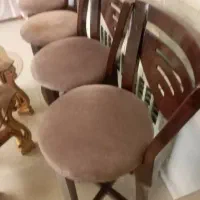 صندلی سالم چوب گردو|میز و صندلی غذاخوری|شیراز, دینکان|دیوار