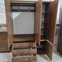 کمد ۲ تکه شیک و مقاوم با عرض ۱۳۰/اقساطی ضدخش