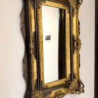آیینه سلطنتی با ورق طلاکوب