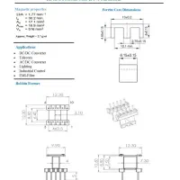 هسته فریت مغناطیسی