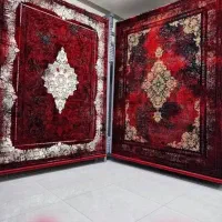فرش لاکی کاشان درطرح رنگ های مختلف|فرش|شیراز, ریشمک|دیوار