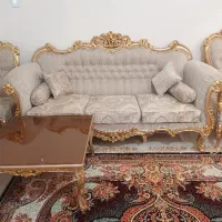 ست کامل مبلمان استیل ۹ نفره + میزناهارخوری ۸ نفره