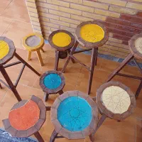 چهارپایه|صندلی و نیمکت|محمدشهر, همایون ویلا|دیوار