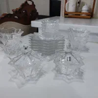 پیش دستی کریستال طرح ستاره