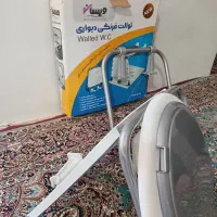 توالت فرنگی دیواری نو اصلاً استفاده نشده2200ت