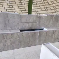 کابینت اماده فلز چوب رنگ روشن کد ۱۴۳۴