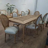 مدل فرانسوی جلو مبلی حصیری|مبلمان خانگی و میز عسلی|چهاردانگه (تهران), |دیوار