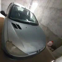 ۲۰۶ تمیز نقره آبی تیپ ۲ تمیز وسالم معاوضه۱۳۲ و۱۱۱|خودرو سواری و وانت|قوچان, |دیوار