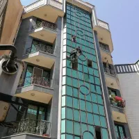دفراز با طناب.اسپایدر.عایق نما.واتر پروف سنگ.نانو|خدمات نظافت|رشت, خبرنگار|دیوار