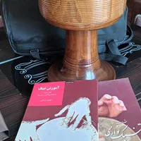 ساز شیرانی حرفه ای اصفهان چوب گردو چرم شتر|سازهای سنتی|بابل, |دیوار