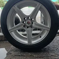 رینگ ولاستیک استرا نقره ای سایز۱۶|قطعات یدکی و لوازم جانبی|مشهد, ایوان|دیوار