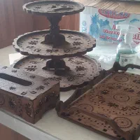 ظرف چوبی سرو