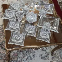 سرویس کریستال عصرونه خوری 18 پارچه