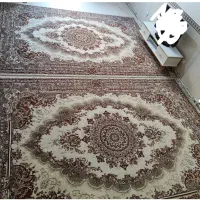 فرش گل برجسته 9 متری