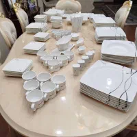 سرویس چینی استخوانی  18 نفره 122 پارچه آکبند
