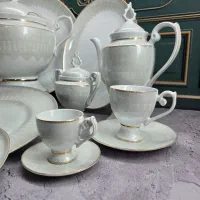 چینی لورین طرح طلاکوب|ظروف سرو و پذیرایی|قم, هفت تیر|دیوار