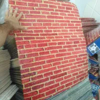 دیوارپوش/فومی/چسبدار/آجر قرمز آپارتمان سوییت