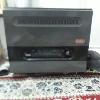 بخاری دودکش دار با دودکش و شلنگ