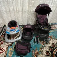 ست کالسکه و کریر دلیجان به همراه روروئک وساک لوازم