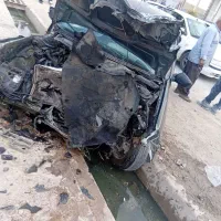 پژو 82تصادفی