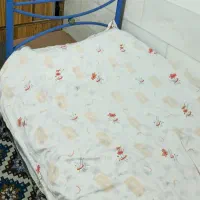 تخت یک نفره فلزی(فرفروژه)