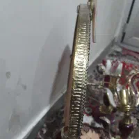 آینه شمعدان قدیمی برنجی عتیقه|کلکسیون اشیاء عتیقه|بروجرد, |دیوار