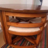 میز غذاخوری کم جا ۴ نفره