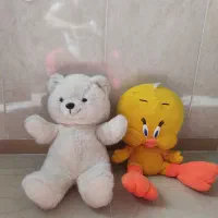 دو عدد عروسک نو|اسباببازی بچه|بانه, |دیوار