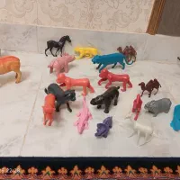 حیوانات پلاستیکی اهلی و وحشی و دریایی و مرغ وغاز|اسباببازی بچه|گرگان, |دیوار