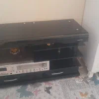 میز تلویزیون شیشه ای