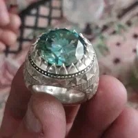 انگشتر نقره بزرگ ۶۰گرمی