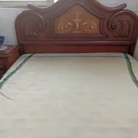 تخت دو نفره تمام چوب