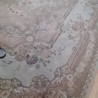 ۲ تخته فرش ۵۰۰ شانه مشهد نگین ابریشمی