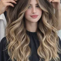 رنگ مو بالیاژ و آمبره جهت تکمیل آلبوم کاری