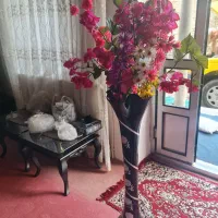 گلدان + گل