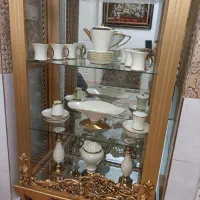 بوفه تمام چوب منبت کار دست آنتیک