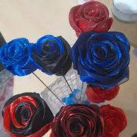 فروش انواع دسته گل روبانی باقیمت پایین