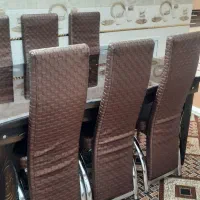 میزنهارخوری۶نفره|میز و صندلی غذاخوری|فولادشهر, فولادشهر|دیوار